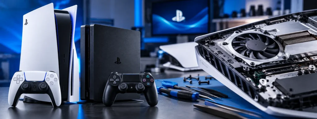 Сервиз за PlayStation в София – ремонт и профилактика на PS4 и PS5